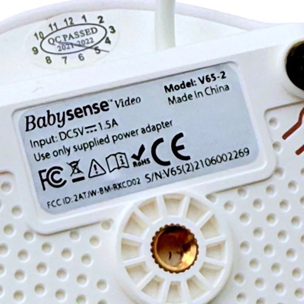 Babysense V65-CAM Add-On Camera for V65 Video Baby Monitor Tested & Working